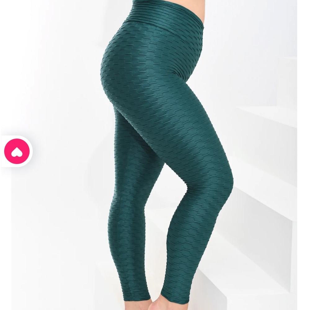 Booty by Brabants Emerald Chrome Leggings